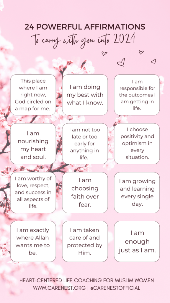 24 Powerful Affirmations to Carry With You Into 2024 (+ FREE Printable ...